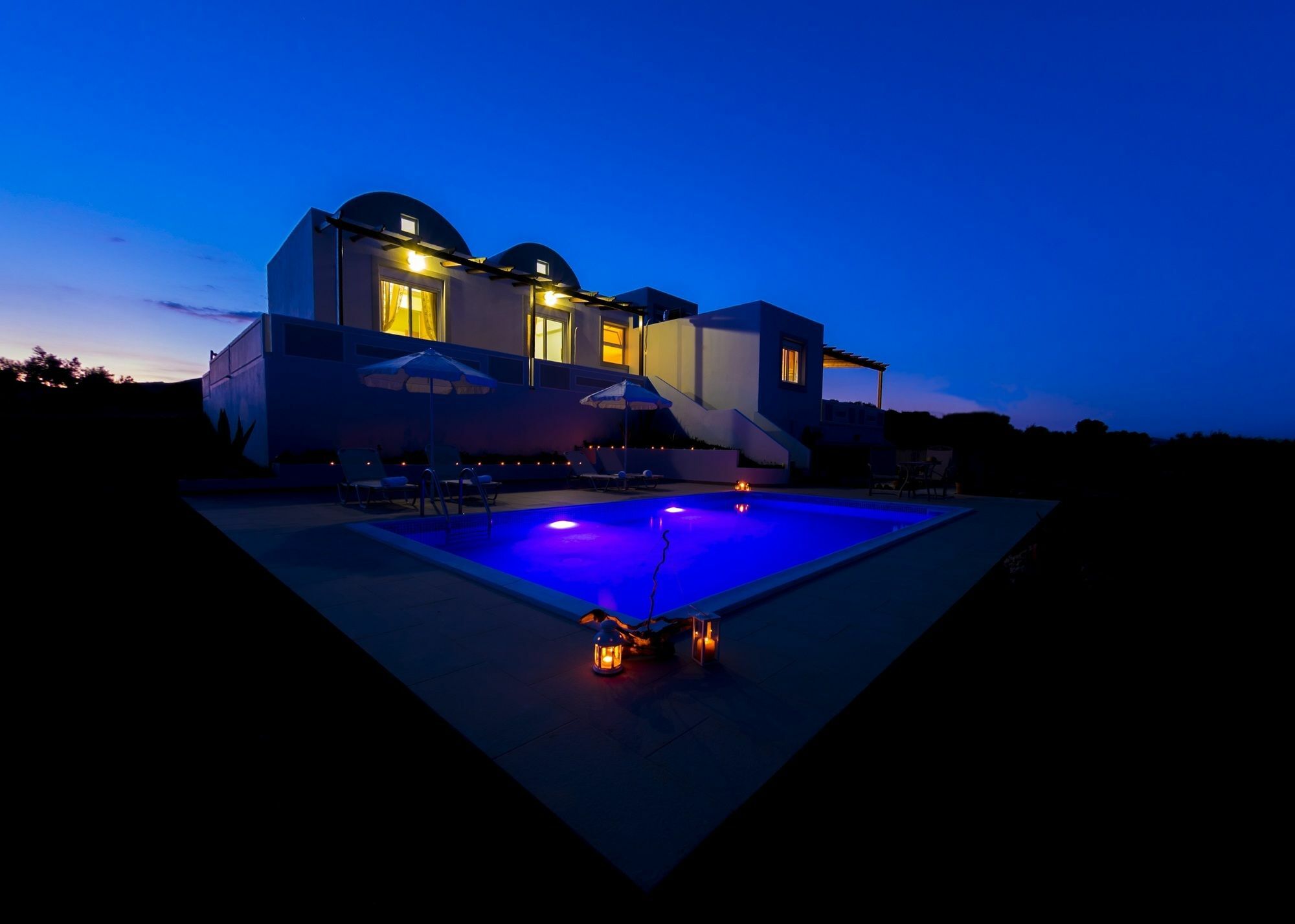 Orianna Sea View Villa Gennadi Bagian luar foto