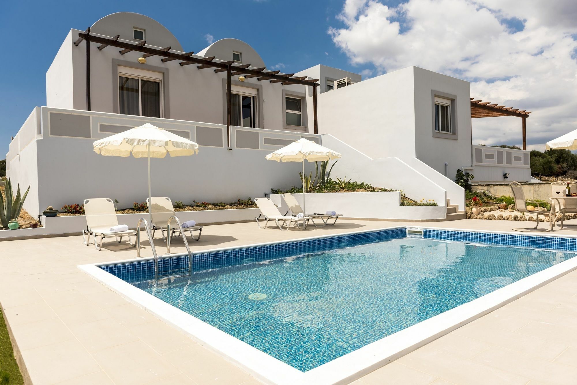 Orianna Sea View Villa Gennadi Bagian luar foto
