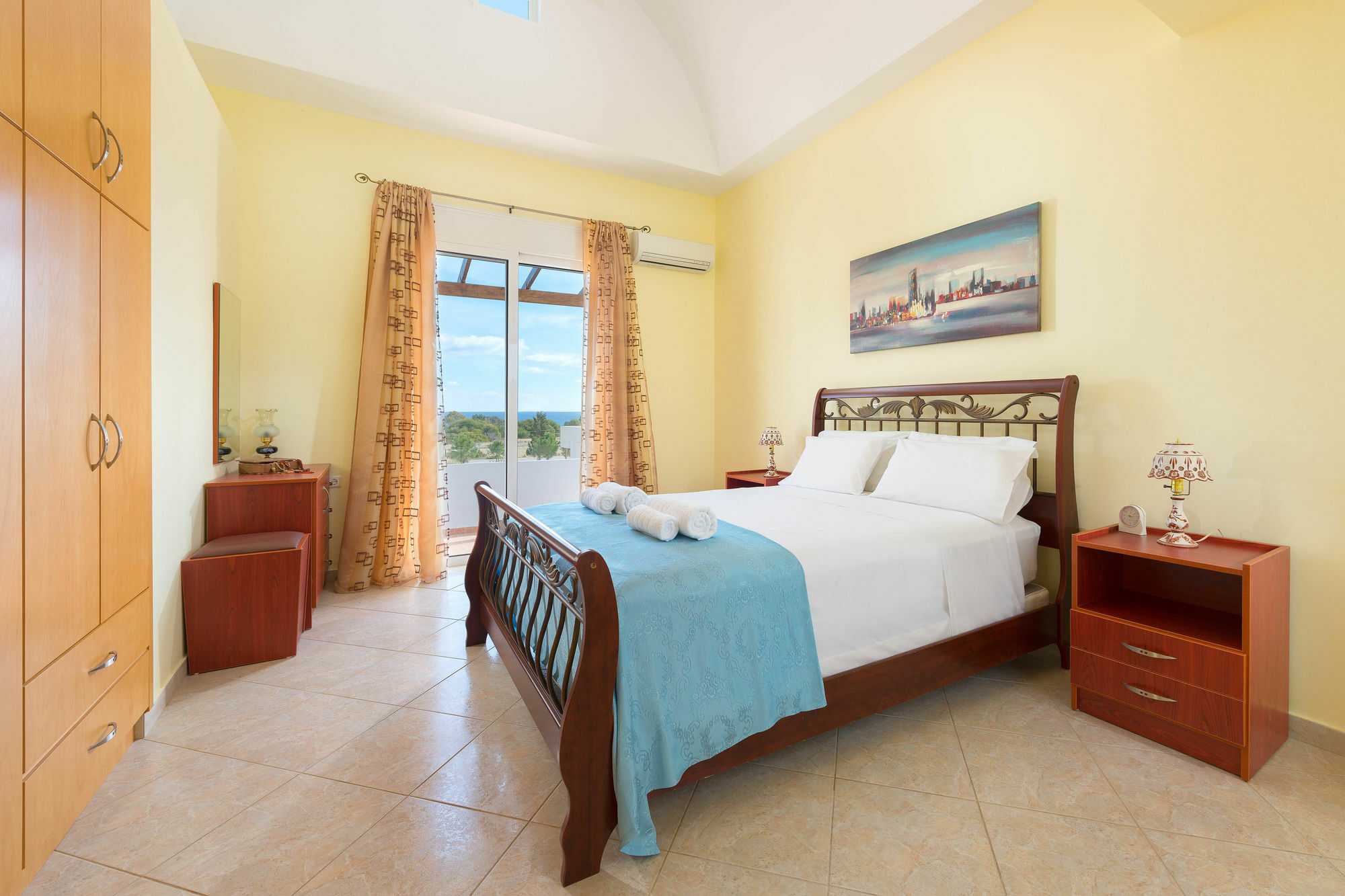 Orianna Sea View Villa Gennadi Bagian luar foto