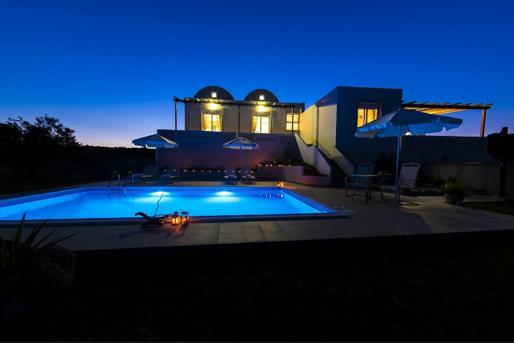 Orianna Sea View Villa Gennadi Bagian luar foto