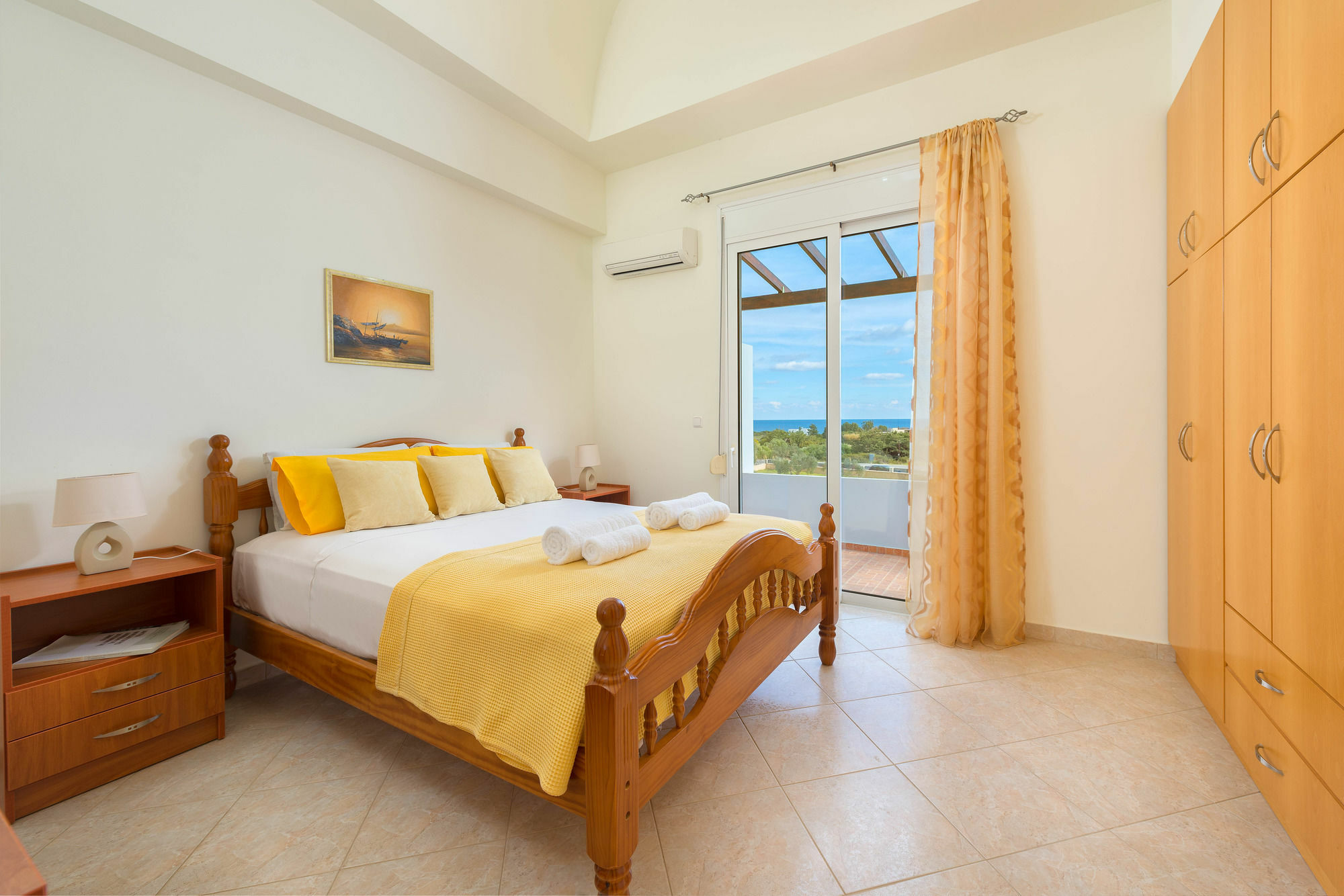 Orianna Sea View Villa Gennadi Bagian luar foto